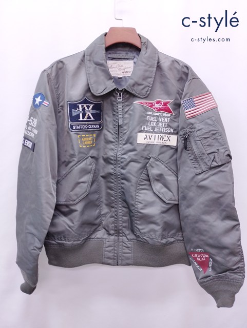 AVIREX アヴィレックス フライトジャケット XL カーキ CWU-36P 6102152
