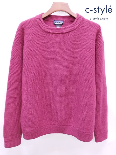 patagonia パタゴニア ローゲージニット L レッド系 セーター 51401 ウール100％