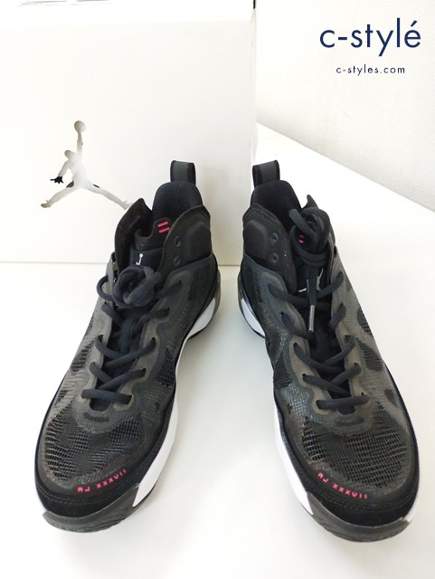 NIKE ナイキ スニーカー 23.5cm ブラック AIR JORDAN XXXVII (GS) DD7421-091 レディース