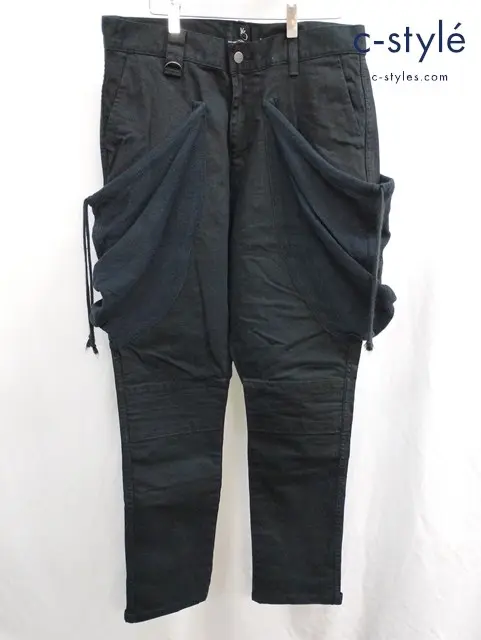 VIRGO ヴァルゴ カーゴパンツ 4 ブラック VG-PT-387