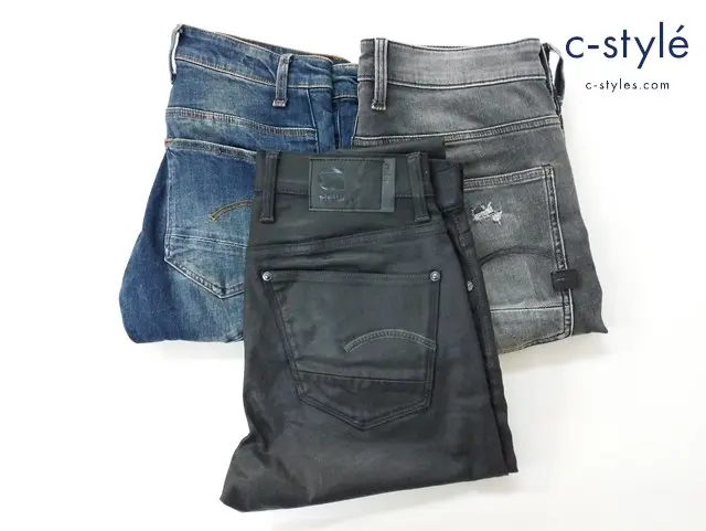 G-STAR RAW ジースター ロゥ デニムパンツ スキニー 30 3D SLIM 計3点