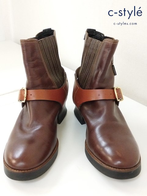 KADOYA カドヤ サイドゴアブーツ 27 ブラウン RIDE CHELSEA