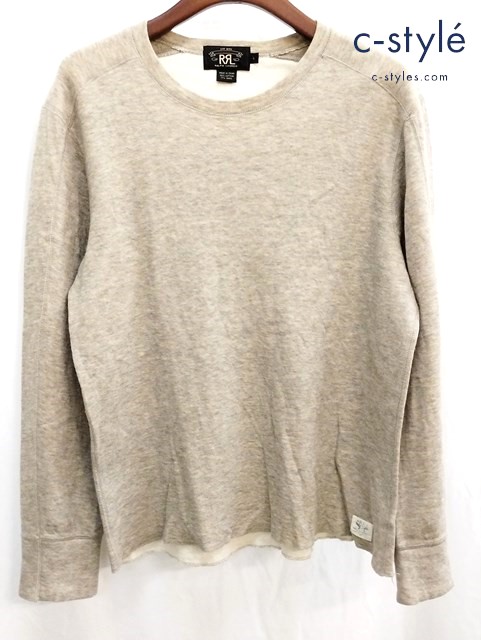 RRL ダブルアールエル ロングスリーブ Tシャツ L グレー系 KK-PM-YA-6202
