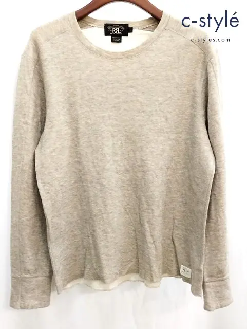 RRL ダブルアールエル ロングスリーブ Tシャツ L グレー系 KK-PM-YA-6202