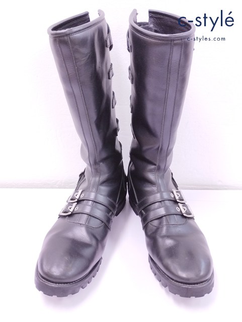 Black means ブラックミーンズ ブーツ 30 ブラック 8 BUCKLE BOOTS