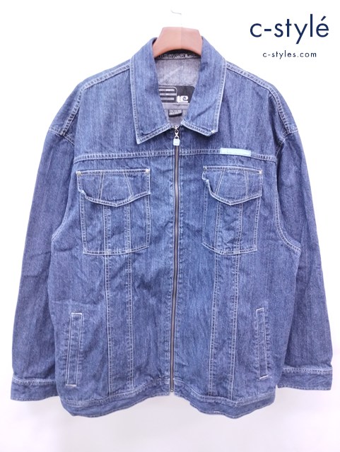 NIKE ナイキ デニムジャケット XXL インディゴ nike limited edition ジップアップ