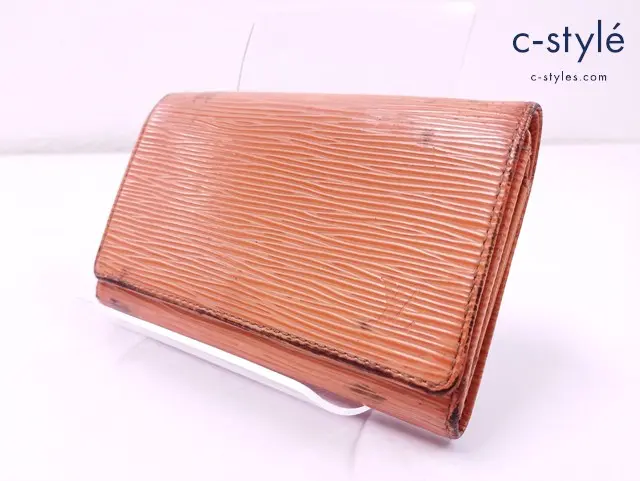 LOUIS VUITTON ルイヴィトン 財布 オレンジ エピ ポルトモネ ビエトレゾール