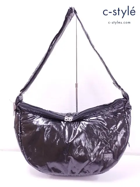 PORTER GIRL ショルダーバッグ ブラック BONBON ONE SHOULDER BAG レディース