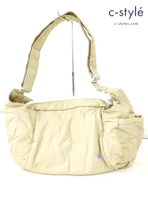 PORTER ポーター ショルダーバッグ クリーム系 CUE SHOULDER BAG 547-08134