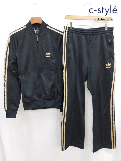 adidas アディダス ジャージ セットアップ M ブラック Super Star Track Top Jersey JKT P29242