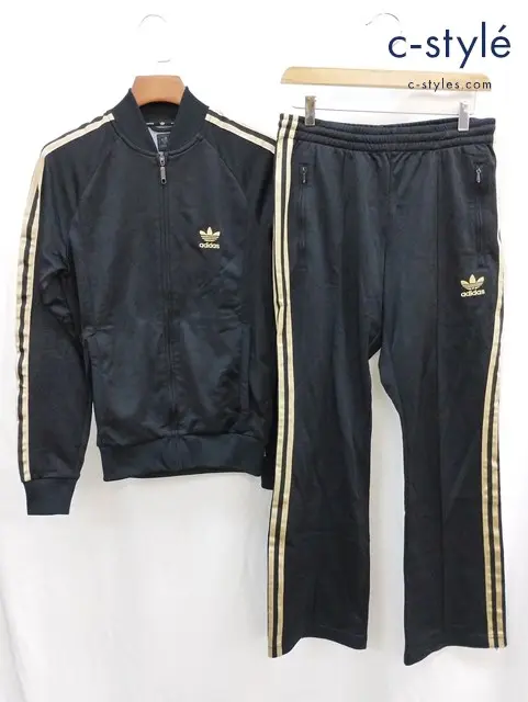 adidas アディダス ジャージ セットアップ M ブラック Super Star Track Top Jersey JKT P29242