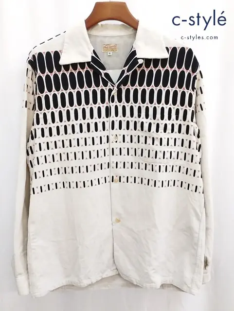 Style Eyes & Co. スタイルアイズ コーデュロイシャツ XL アイボリー系 エルヴィス・ドット SE27724