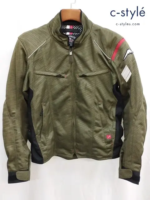 KUSHITANI クシタニ フルメッシュジャケット L カーキ K-2423 バイク用品 バイクウェア