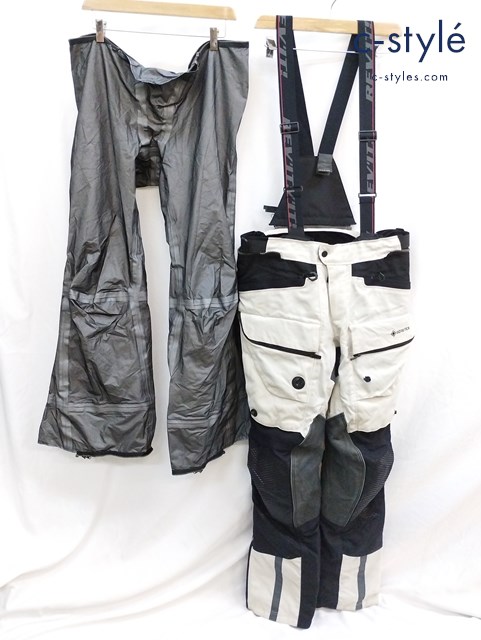 REV’IT レブイット パンツ L ブラック×グレー GORE-TEX バイクウェア