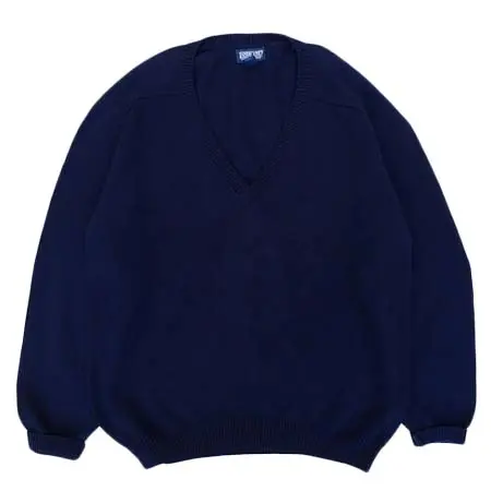 LANDS END(ランズエンド) Made in USA / 90’s LANDS’ END / V neck Knit / Navy / Used