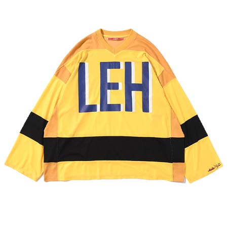 LEH(レー) GAME L/S T-SH -YELLOW-