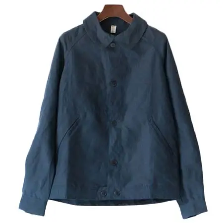 LE TRAVAILLEUR GALLICE(ルトラウ゛ァイユールガリス) リネンブルゾン SPENCE BRYSON LE BLOUSON MARINE