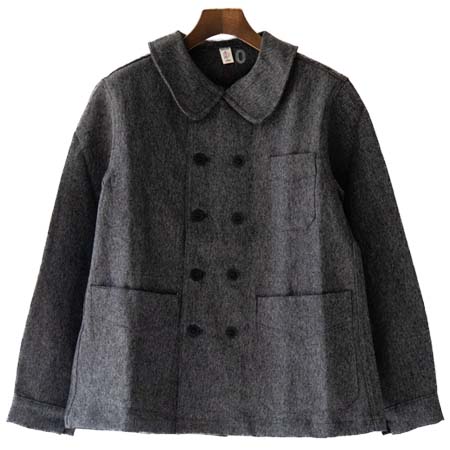 LE TRAVAILLEUR GALLICE(ルトラウ゛ァイユールガリス) カバーオール VESTE DOUBLE BOUTONNAGE