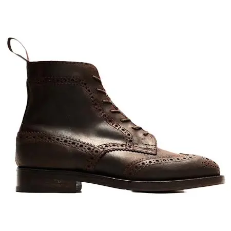 QL Mansion Maker(キューエルマンションメーカー) トリッカーズ×キューエル カントリーラインフルブロークブーツ