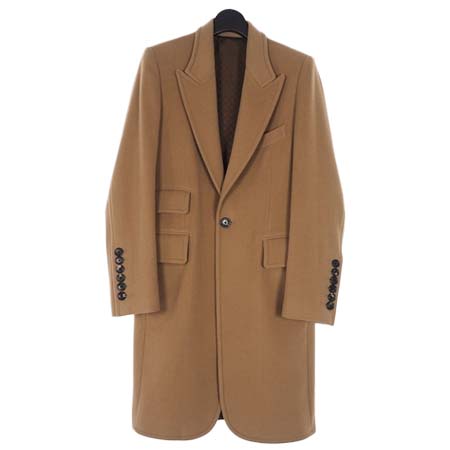 QL Mansion Maker(キューエルマンションメーカー) 16AW EXCLUSIVE ウール チェスターコート 1B ベージュ