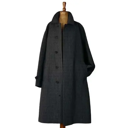 Batak(バタク) Classic Raglan Coat / Keepers Tweed