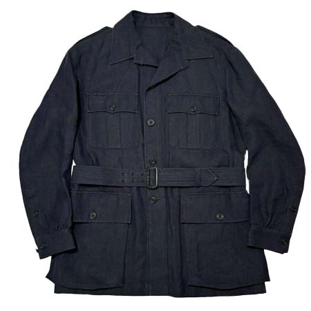 Batak(バタク) ハウスカット リネンサファリジャケット ヘビーウェイト