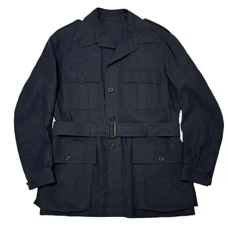 Batak(バタク) ハウスカット リネンサファリジャケット ヘビーウェイト