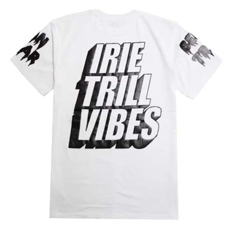 BEEN TRILL(ビーントリル) IRIE TRILL VIBES T-SHIRT WHITE