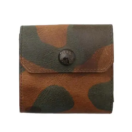 BEERBELLY(ビアベリー) HATCHBACK ハッチバック コンパクト 財布 ウォレット M-DARKBROWN 迷彩チョコ