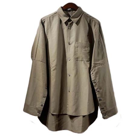 Bernabeu(ベルナベウ) Open Sleeve L/S Shirts