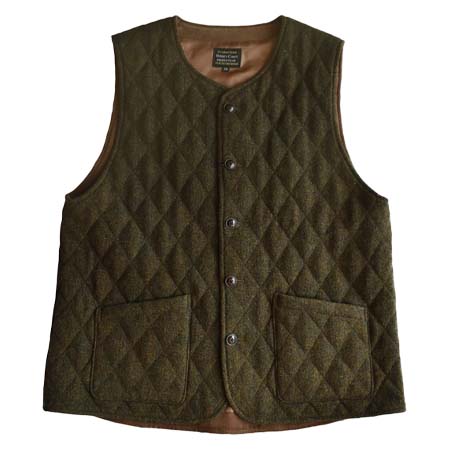 Bibury Court(バイブリーコート) ツイードキルティングベスト