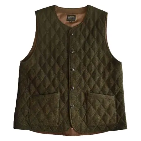 Bibury Court(バイブリーコート) ツイードキルティングベスト