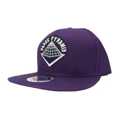 Black pyramid(ブラックピラミッド) SNAP BACK CAP(PURPLE)