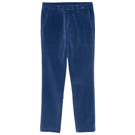 BLUE TORNADO(ブルートルネード) インディゴベロアカットパンツ