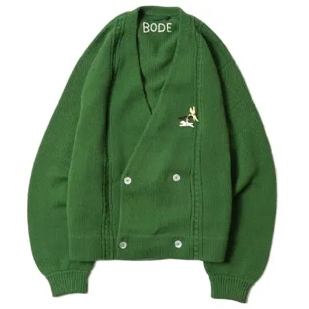 BODE(ボーディ) Double Breasted Cardigan（ダブルブレスト カーディガン）