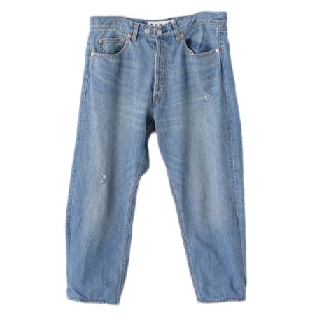 BONUM(ボナム) テーパード5ポケットデニムパンツ