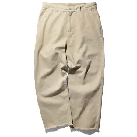 BORN X RAISED(ボーンアンドレイズド) BORN x RAISED + UNION CUT-OFF WORK PANTS COL：BEIGE・BLACK