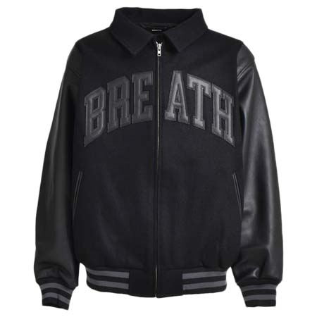 BREATH(ブレス) Arch Logo Varsity Jacket