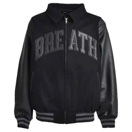BREATH(ブレス) Arch Logo Varsity Jacket