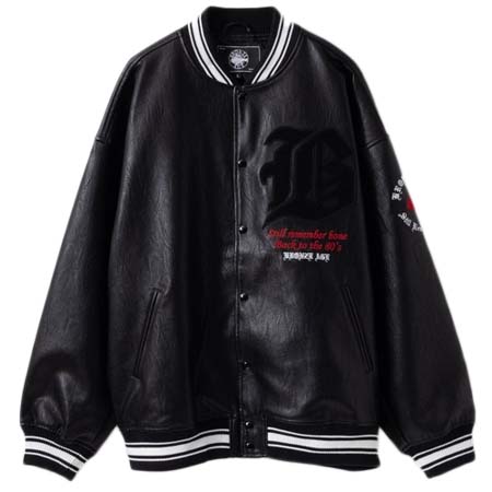 BRONZE AGE(ブロンズエイジ) Bロゴサガラスタジアムジャケット