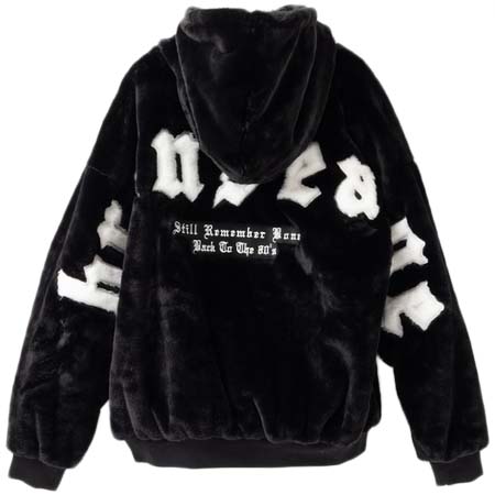 BRONZE AGE(ブロンズエイジ) フェイクファージップアップパーカー