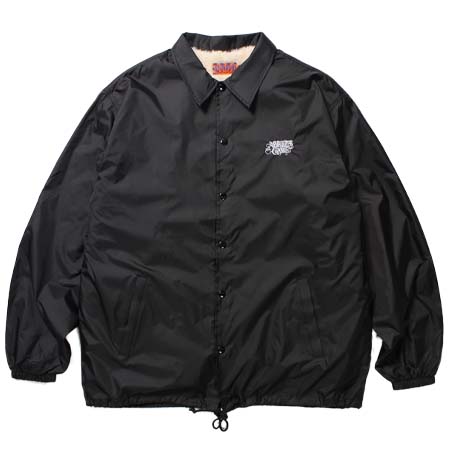 BUDSPOOL(バッズプール) CLASSIC LOGO FAUX FUR COACH JACKET