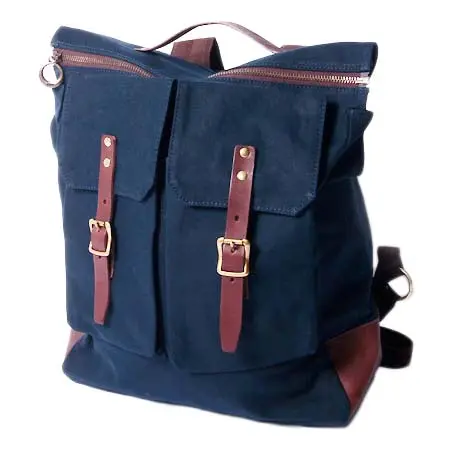 Butler Verner Sails(バトラーウ゛ァーナーセイルス) No. 10 paraffin open fastener backpack 10号パラフィン オープンファスナーリュックサック バッグパック / JA-1611