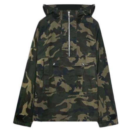 C2H4 LA(シーツーエイチフォーエルエー) Camo Pullover Jacket
