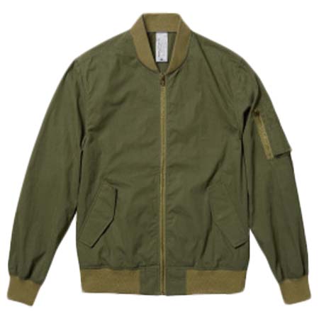 CAB CLOTHING(キャブクロージング) [1450-01]N/CライトMA-1ジャケット（一重）