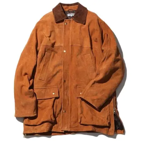 CAHLUMN(カウラム) Goat Suede Hunting Jacket/ゴートスエード ハンティングジャケット