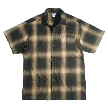 CalTop(キャルトップ) #2000 オンブレ チェック 半袖 フランネル シャツ
