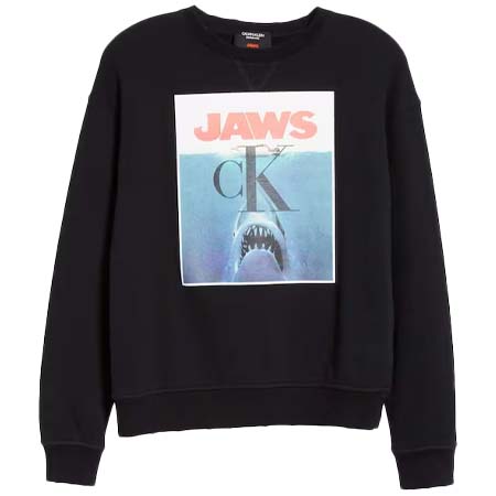 Calvin Klein 205W39NYC(カルバンクライン２０５Ｗ３９ＮＹＣ)  ‘Jaws’ Graphic Sweatshirt