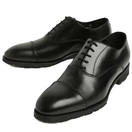 CALZOLERIA TOSCANA(カルツォレリアトスカーナ) ストレートチップ 内羽根 レザーシューズ / ARCTIC GRIP / A126 SILVER / ブラック