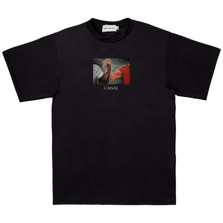 CANAL NEW YORK(キャナルニューヨーク) CANAL – ARMS TEE (Black)